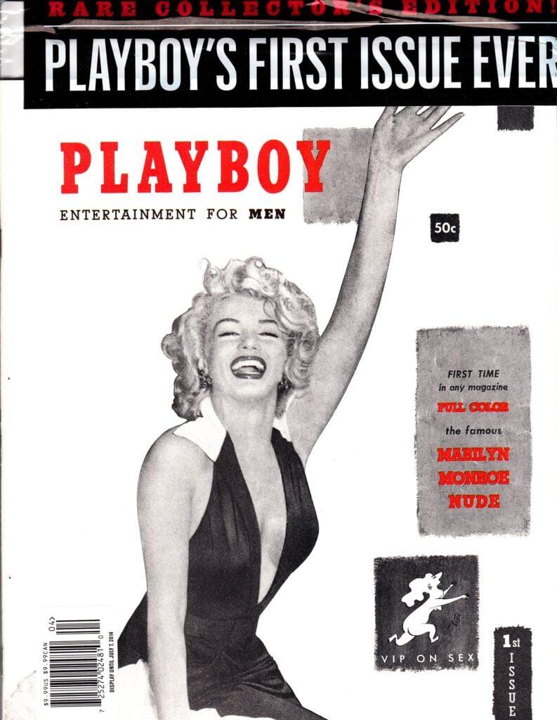 MARILYN-MONROE-IN-DE-ALLEREERSTE- PLAYBOY-MAGAZINE